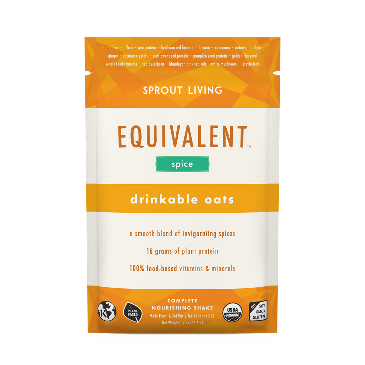 Drinkable Oats – Equivalent Foods